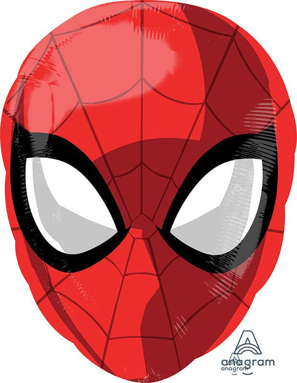 Licensed Spiderman Animated Superhero Foil Balloon - Action Party Centerpiece | 17 Inches