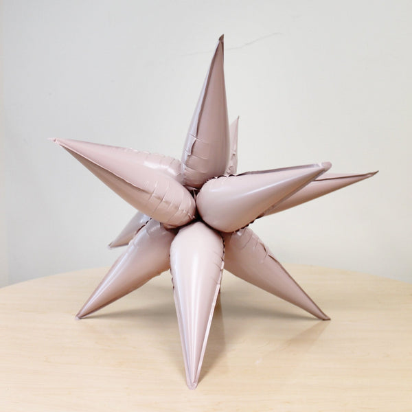 Blush Starburst Cluster Balloon