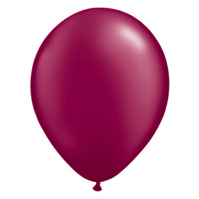 Premium Burgundy Latex Balloon Cluster (5", 11” and 17")