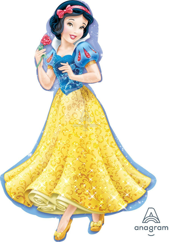 Licensed Snow White Foil Balloon – 31" Die-Cut | Full-Body | Double-Sided (Air or Helium Fill)