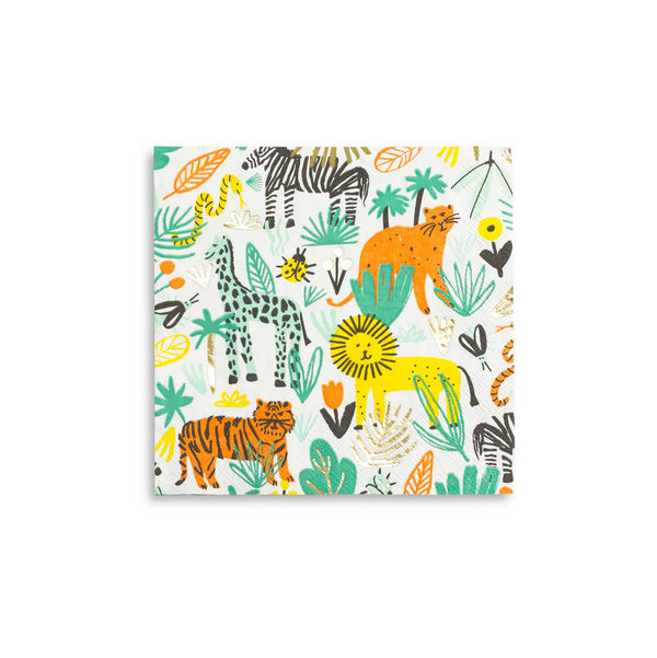 Safari Animal Paper Napkins